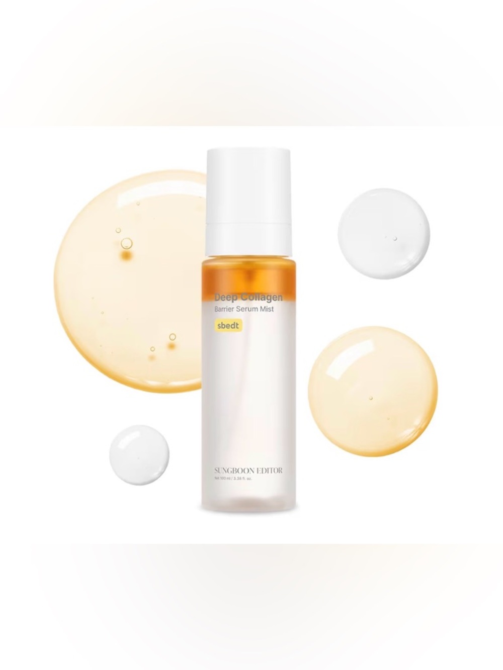 SUNGBOON EDITOR Collagen Serum Mist 3.38oz Korean Skincare Hydrating Spray NEW